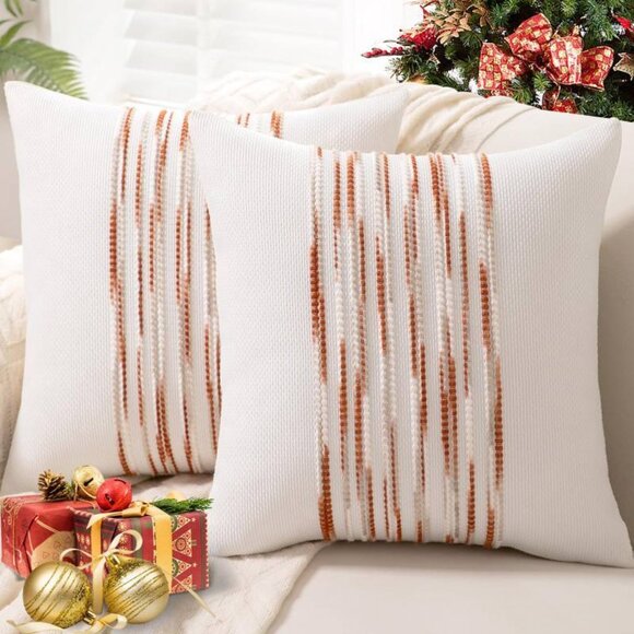 Other - WANLIRD Boho Throw Pillow Covers 18x18 Set of 2